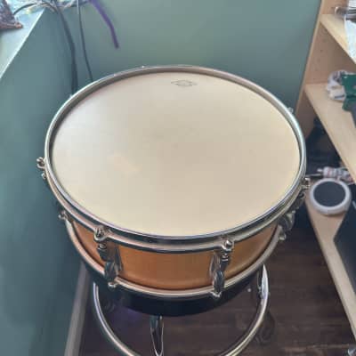 Premier 1962 Royal Ace 5.5”-14” Birch Snare Drum with Modern-Vintage Aquarian heads, WITH CASE image 1