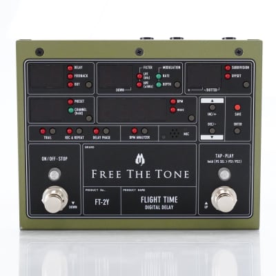 Free The Tone FT-2Y Flight Time Digital Delay