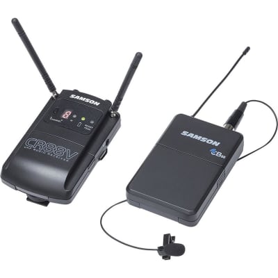 Samson Concert 88 Camera UHF Wireless Lavalier Microphone System, Includes CR88V Micro Receiver, CB88 Beltpack Transmitter, LM10 Lavalier Microphone, image 19