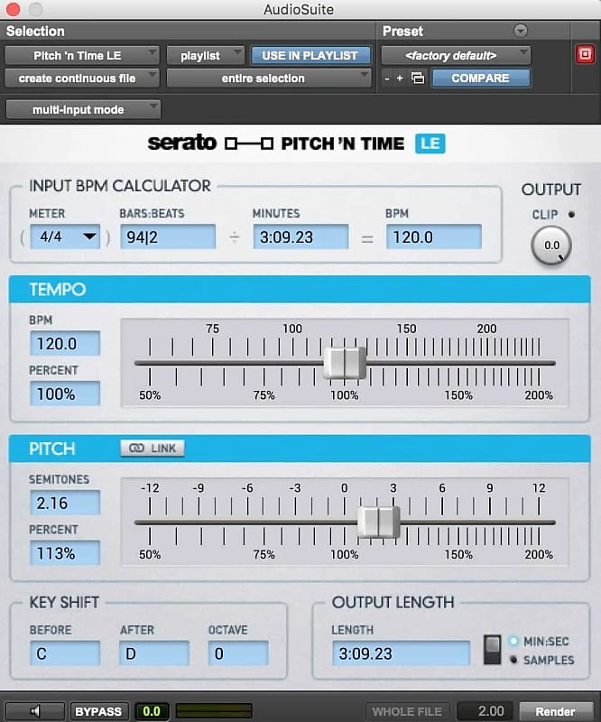 Serato Pitch 'n Time LE (Download) The best time stretching and