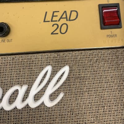 Marshall Lead 20 Guitar Combo Amp image 3