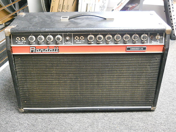 Vintage Randall Commander 210 Guitar Combo Amplifier (120 Watts) image 1
