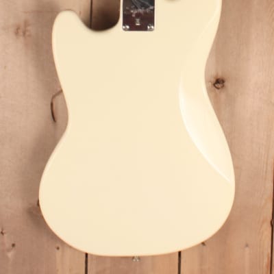 Squier Bullet Mustang HH Limited Edition Electric Guitar Olympic White image 4