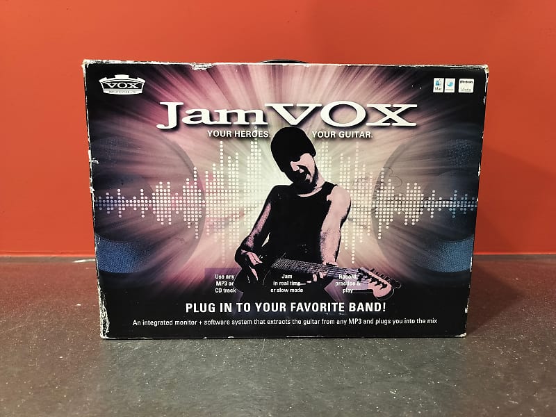 Vox JV-1 JamVOX Guitar Amp and USB interface 2010s - Black image 1