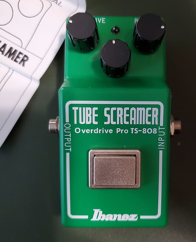 Ibanez TS808 Tube Screamer 35th Anniversary Overdrive Pedal | Reverb