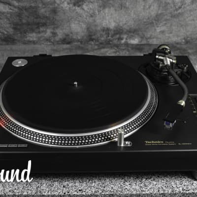 Technics SL-1200MK4 Black direct drive DJ turntable in Very Good