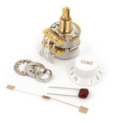 Genuine Fender TBX Tone Control 250K/1-Meg Stacked Pot/Potentiometer Kit image 4