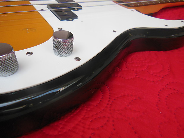 Squier by Fender, Precision Bass SPB-33, Silver Series, made in