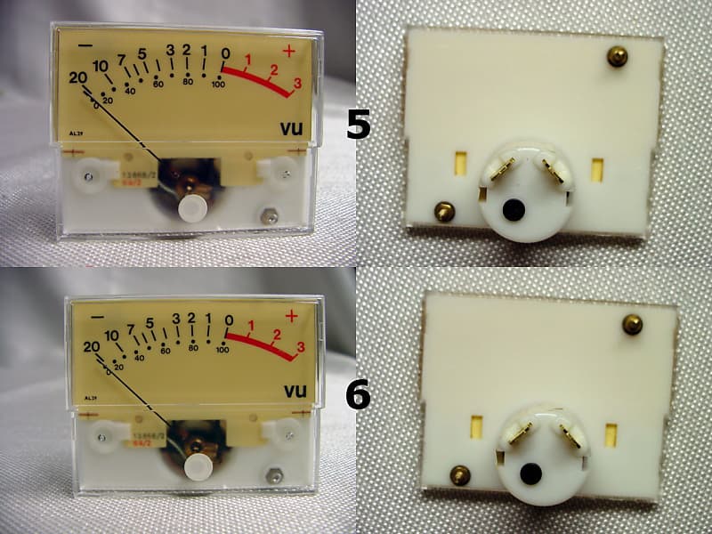 Sifam AL20-6-7 Retro VU-Meter Set, 217,76 €