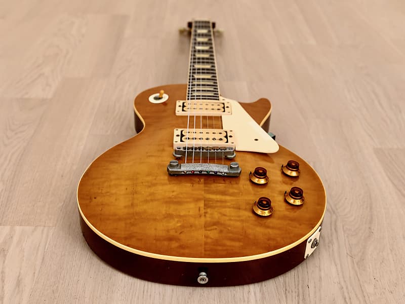 1981 Tokai Love Rock Model LS120 Vintage Guitar Trans Amber