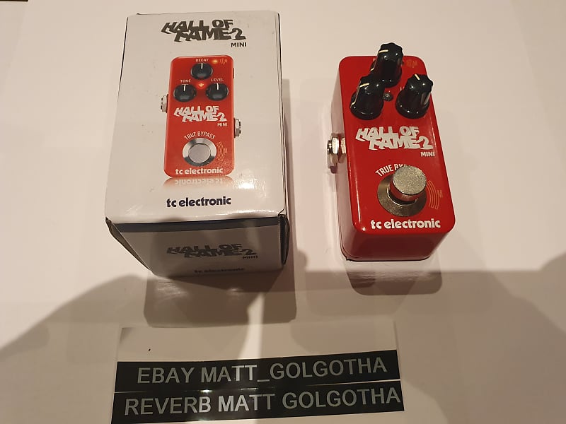 TC Electronic Hall of Fame 2 Mini Reverb 2020 - Present - Red image 1