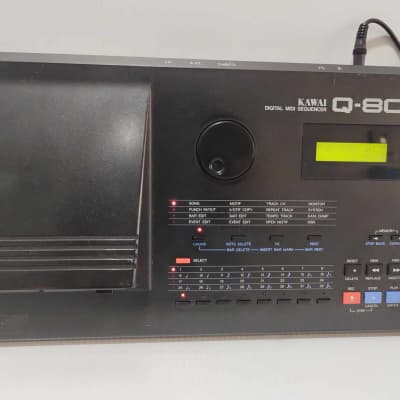 Kawai Q-80 MIDI Digital Sequencer 1990 - Black