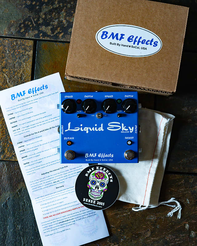 BMF Effects Liquid Sky Deluxe Dual Analog Chorus - BRAND NEW image 1