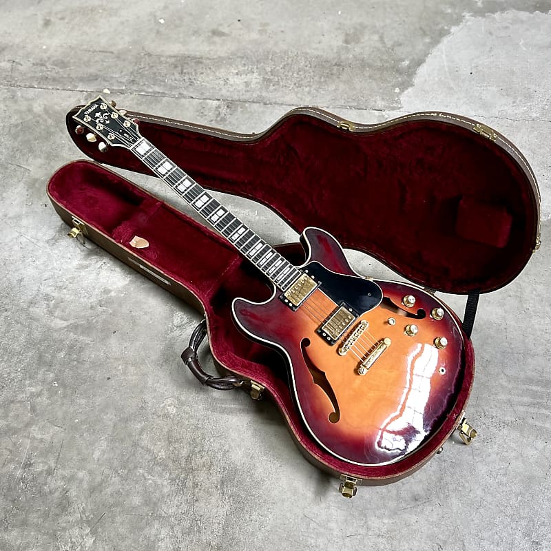 Yamaha SA-2100 Super Axe 1980’s - Sunburst original vintage es335