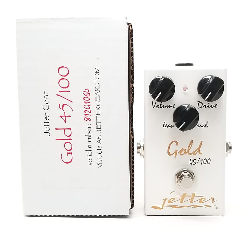 Jetter Gold 45/100 Overdrive Pedal