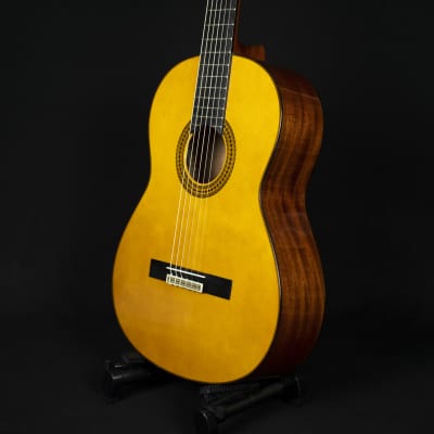 Yamaha GC12 Handcrafted Classical Guitar Spruce Solid Spruce & Mahogany (IHZ08284) image 5