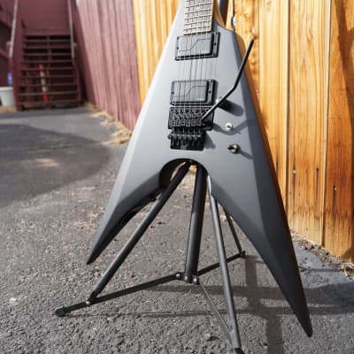 ESP LTD SIGNATURE SERIES MK-600 -Mille Petrozza- Black Satin 6-String Electric Guitar w/ Case (2024) image 4