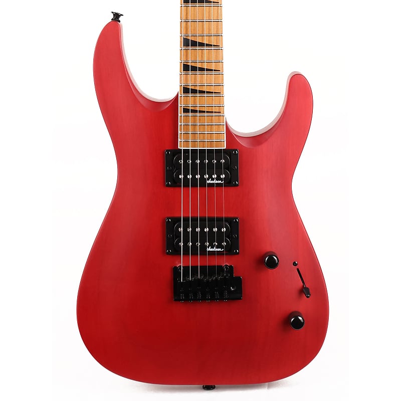 Jackson JS Series Dinky Arch Top JS24 DKAM Caramelized Maple Fingerboard Red Stain image 1