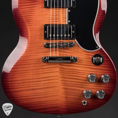Gibson Custom Shop PSL SG Custom Figured Top Firemist image 2