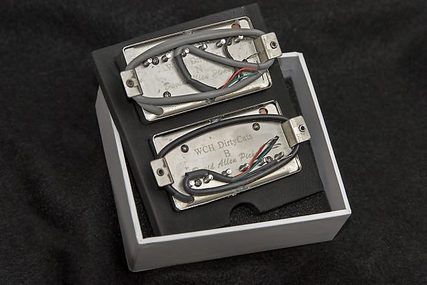 David Allen Dirty Cats Pickup Set Zebra | Reverb Brazil