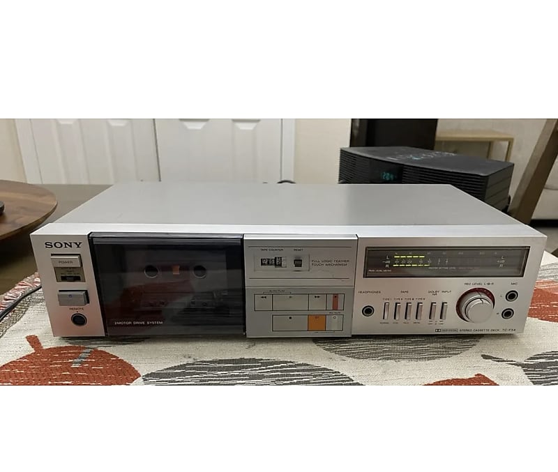 Retro Sony TC-FX4 Single Cassette Tape Deck Great Condition