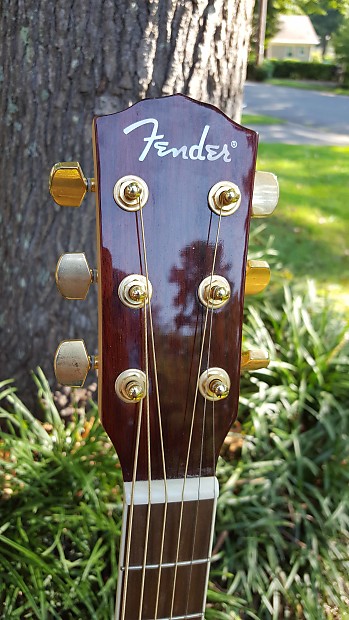 Fender CJ290S Flame Maple Jumbo Acoustic Guitar Natural