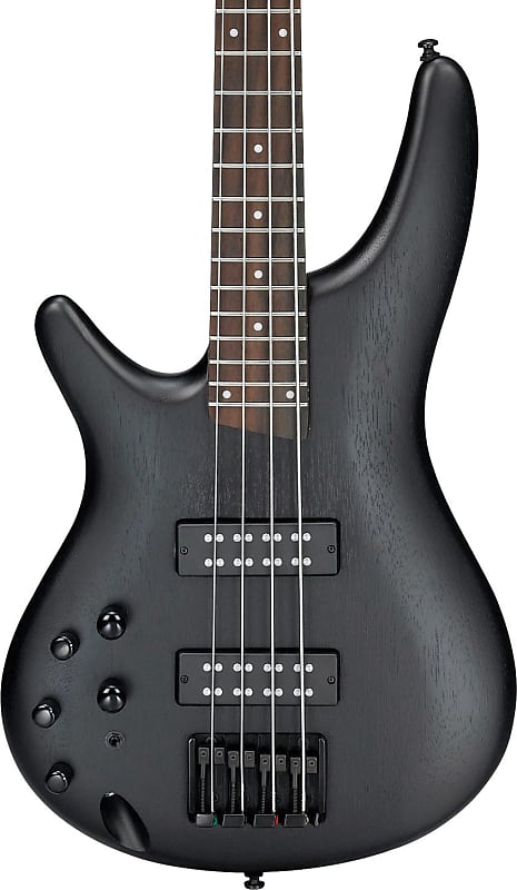 Ibanez Standard SR300EBL Left-handed Bass Guitar - Weathered Black image 1