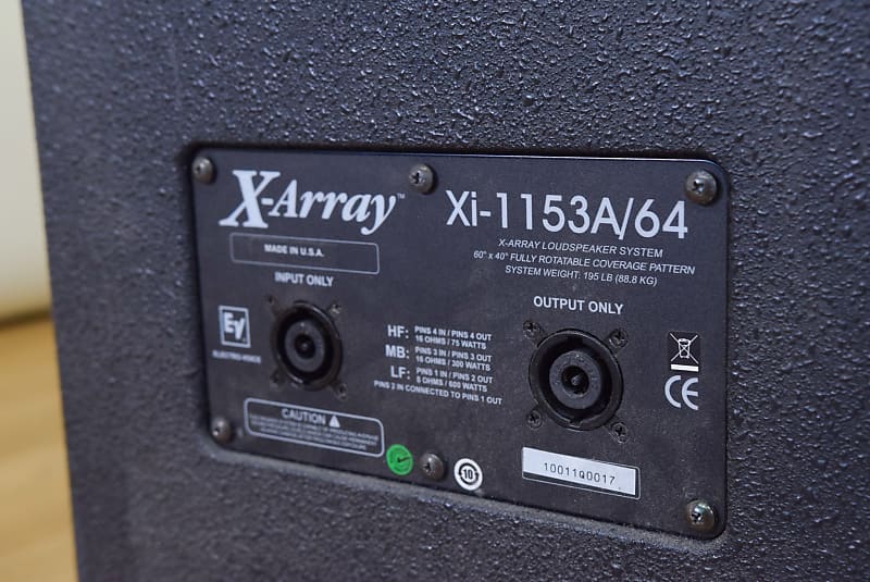 Electro-Voice (EV) X-Array Xi-1153A/64 Loudspeaker (PAIR) CG00KB8 *ASK FOR  SHIPPING*