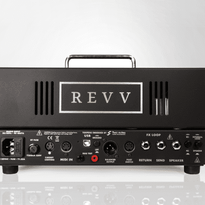 Revv G20 - High Gain Tube Head w/ Built-in Reactive Load & Virtual Cabinets image 3