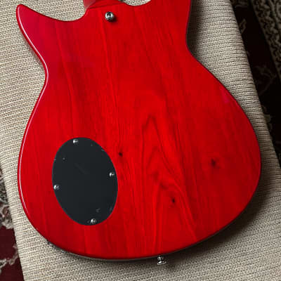 Rivolta Guitars Duocata Jr Rosso Red Electric Guitars with Rivolta Premium Soft Case image 9