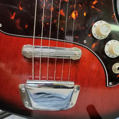 1964 Kingston by Kawai Model S1T Guitar Pro Setup Original Hard Shell Case image 3