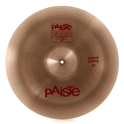 Paiste 2002 China シンバル　18” Paiste 2002 18
