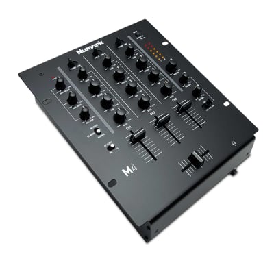 Numark M4 Black 3 Channel Scratch Pro Audio Club DJ Mixer image 1