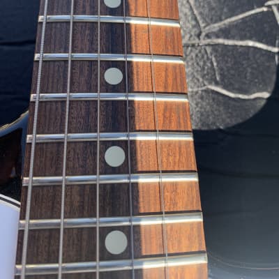 Fender Deluxe fat strat stratocaster w Floyd rose II Mim 2001 black image 4