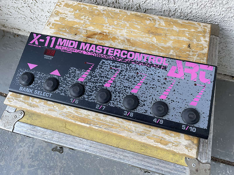 Vintage ART X11 Midi Mastercontrol Footswitch 90s Reverb