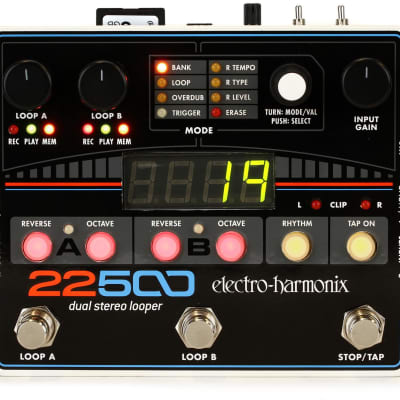 Electro-Harmonix 22500 Dual Stereo Looper | Reverb