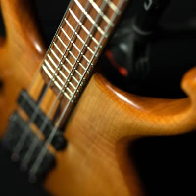Bebensee Custom 4 string lefty left handed bass with Barts image 8