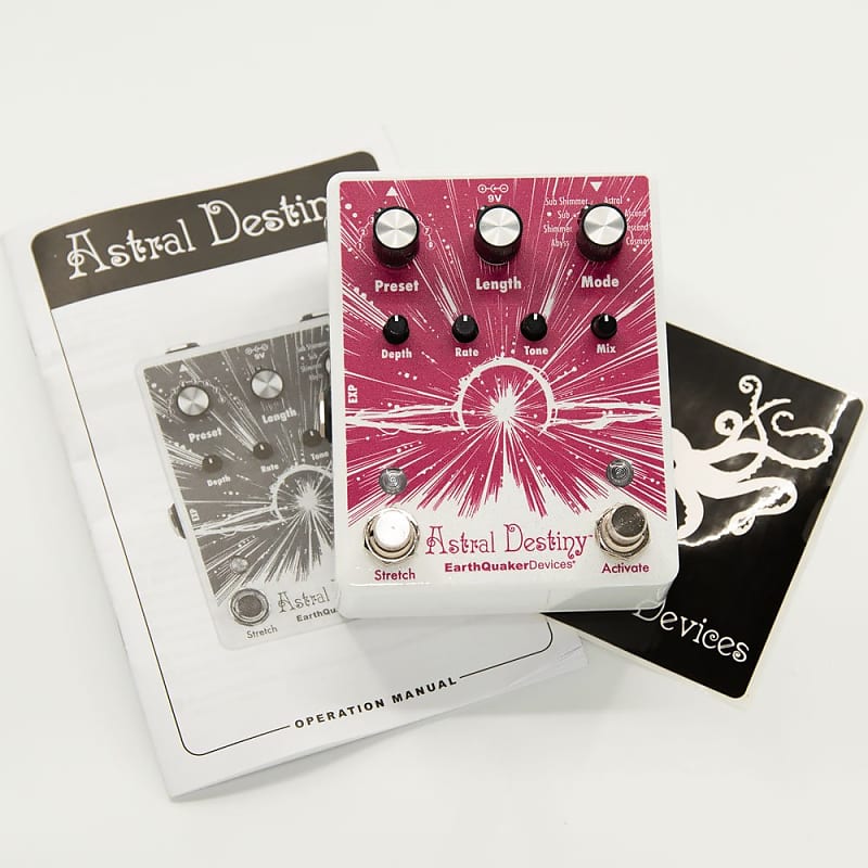 EarthQuaker Devices Astral Destiny Octal Octave Reverberation Pedal image 1