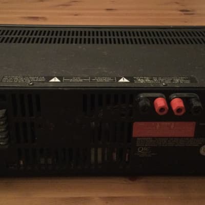 QSC 1200 Amplifier - Black image 2