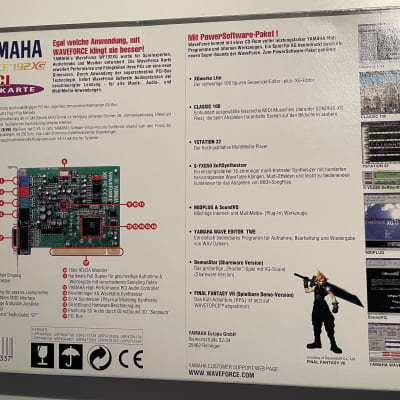 Yamaha WaveForce 192XG Synthesizer PCI Soundcard NOS! image 3