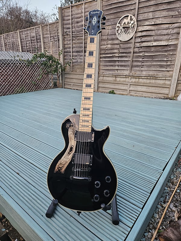 Epiphone Lespaul custom EMG エレキギター LP Custom with EMG Zakk Wylde set : r/Epiphone