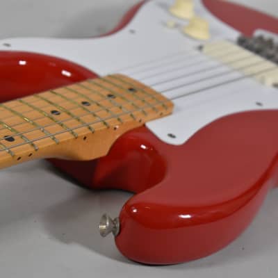 1981 Fender Bullet H-1 Single Pickup Dakota Red Finish Electric Guitar w/OHSC image 4