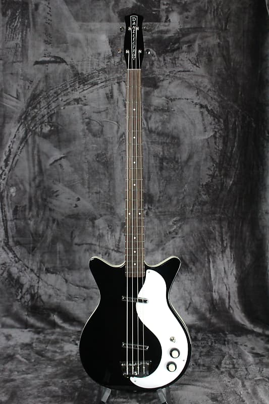 Danelectro 59DC Long Scale Bass Black | Reverb