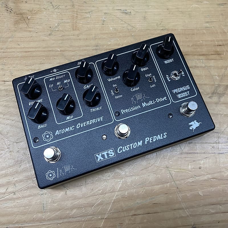 ギター XTS Custom Pedals SHAPECHANGER XTS Custom Pedals Preamp Atomic Overdrive, Precision Multi