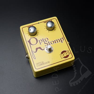 BBE Opto Stomp Optical Guitar/Bass Compressor Pedal 2010s - Yellow for sale