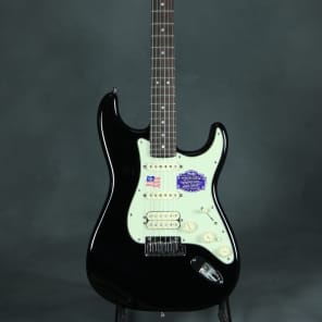 Fender Fender American Deluxe Stratocaster HSS - Black image 2