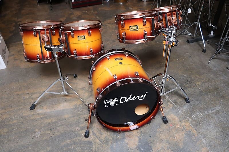 Odery 5pc Custom Drum Kit Set 20/16/14/12/10" Made In Brazil image 1