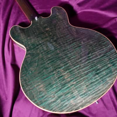 Gibson ES335 Figured 2015 - Ocean Turquoise Green image 11