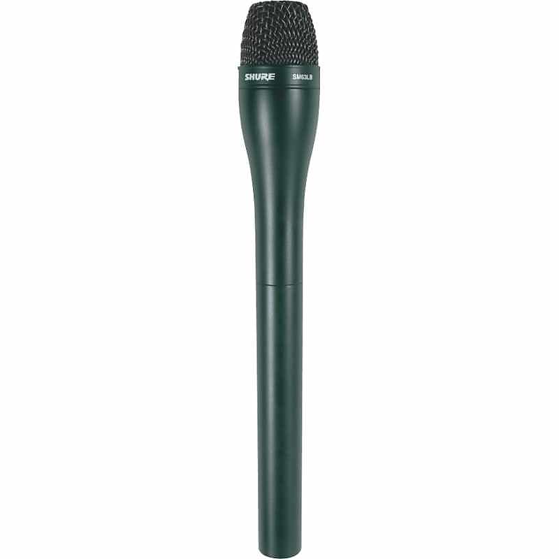 Shure SM63LB Micro omni de reportage long noir | Reverb Deutschland