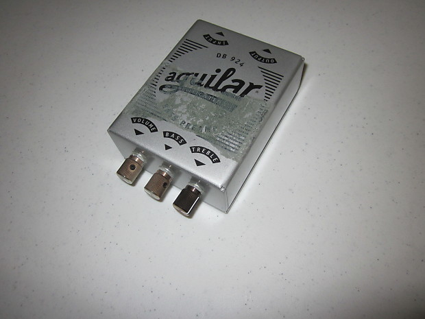 Aguilar DB 924 bass preamp pedal gray | Reverb